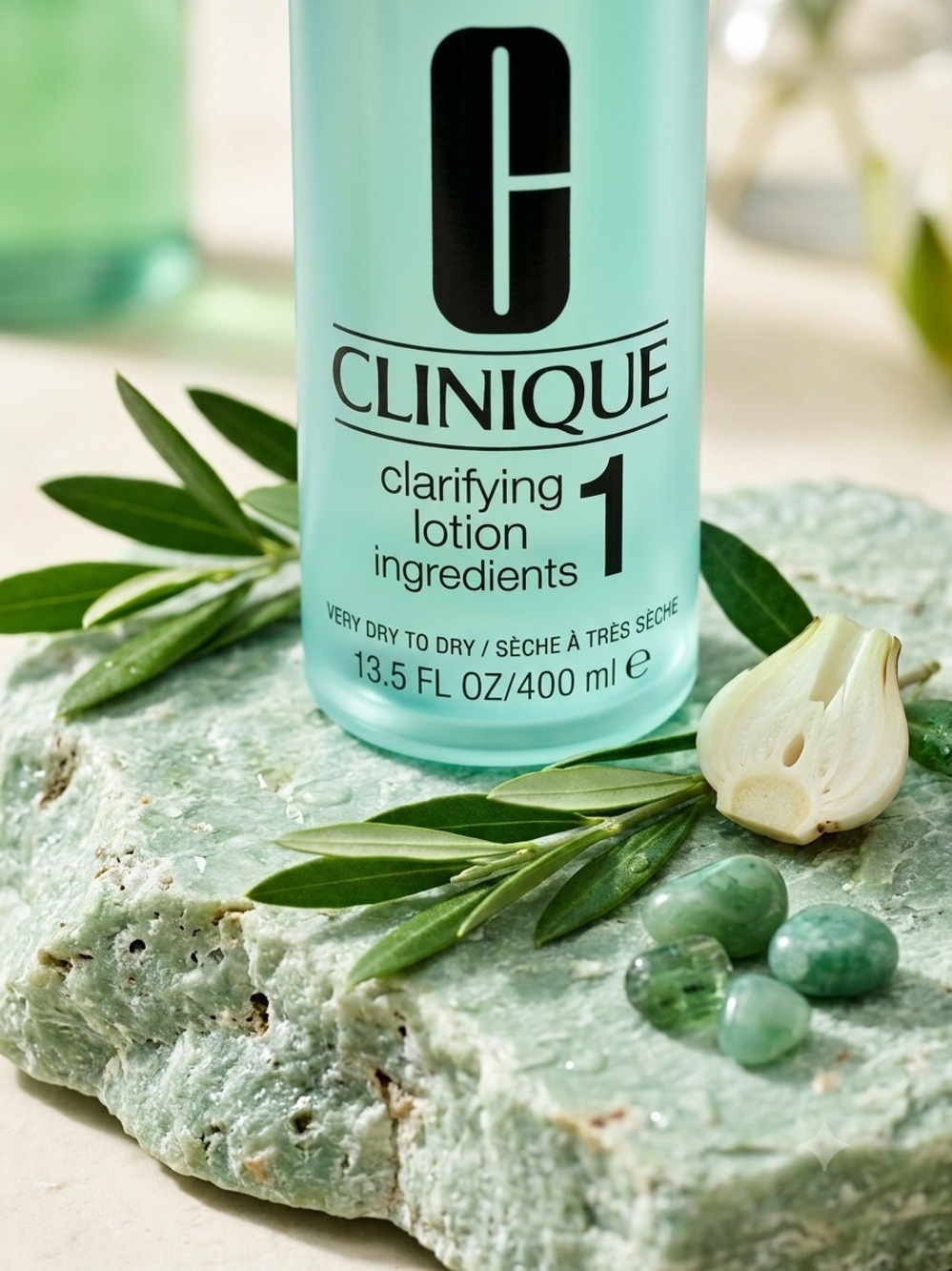 NWT Clinique Clarifying Lotion 1 Exfoliator 13.5 oz / 400 ml Double Pack - Picture 8 of 8